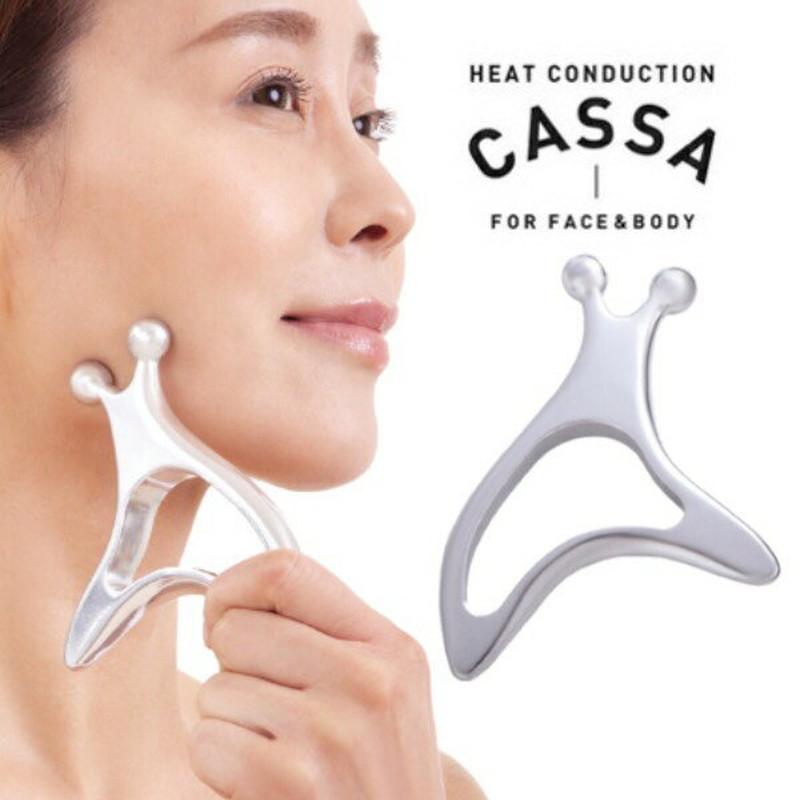 在庫限り 熱伝導カッサ Facebody 小顔 コロコロ コンパクト 持ち運び 人気 グッズ フェイス ボディ 体温 美容 腕 表情筋 お風呂 かっさ つぼ ふくらはぎ ケア Aynaelda Com