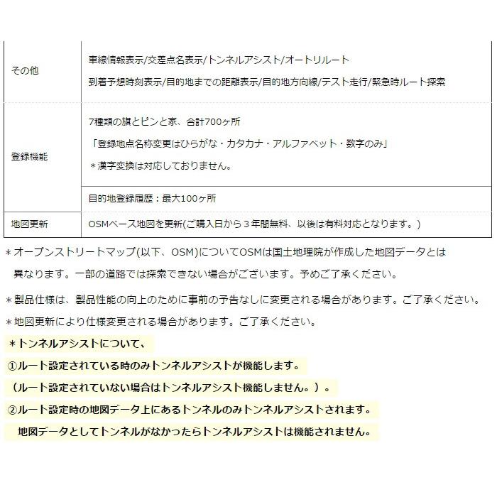 AID 7インチポータブルナビゲーション QN-VR2 代引不可｜rcmdhl｜05