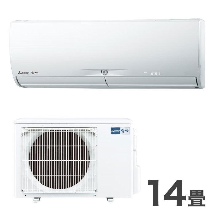 三菱電機 ルームエアコン 霧ヶ峰 MSZ-JXV4021S-W ピュアホワイト 冷暖房共に主に14畳 取付設置工事不可 代引不可