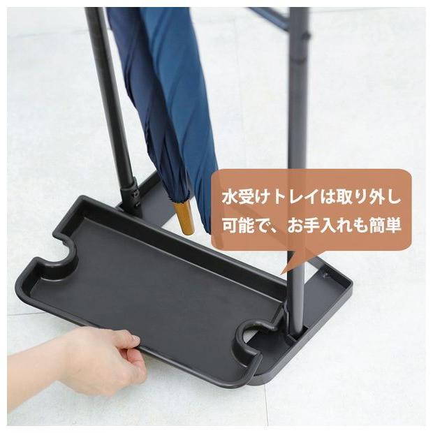 アンブレラハンガー マットブラック H-3B 平安伸銅工業 | ブランド登録なし | 02