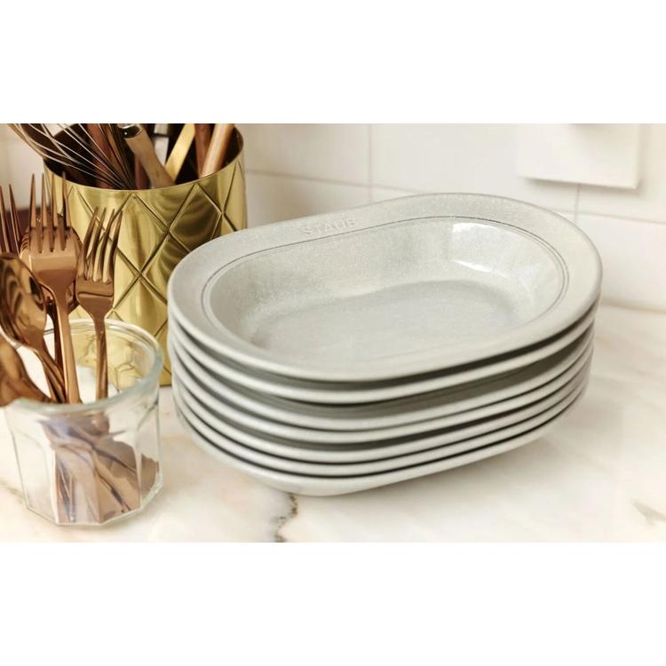 公式販売店 STAUB オーバルプレート25cm カンパーニュ ストウブ