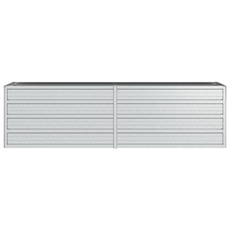 vidaXL ガーデンレイズドベッド 160x40x45 cm 亜鉛メッキ鋼製 シルバー ホーム\u0026ガーデン 芝\u0026ガーデン ガーデニング 鉢植え・プランター 代引不可_2