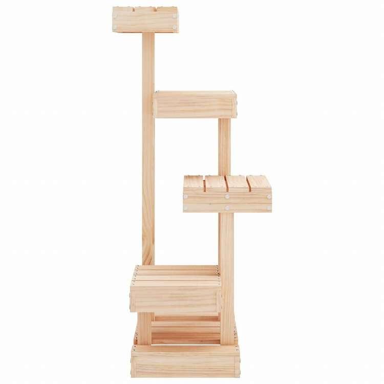 vidaXL キャットツリー 45.5x49x103 cm パイン無垢材動物 ペット用品 ペット用品 猫用品 猫用家具 代引不可_3
