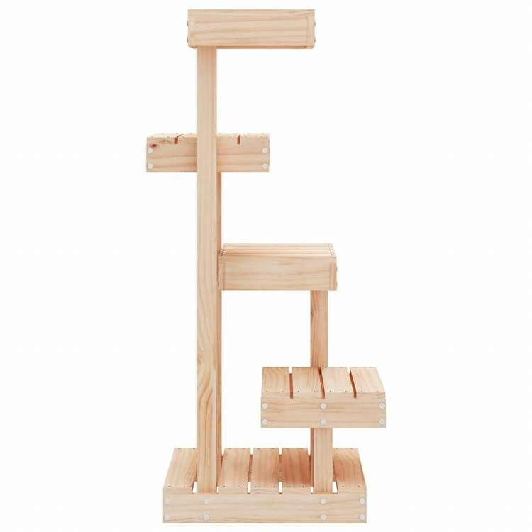vidaXL キャットツリー 45.5x49x103 cm パイン無垢材動物 ペット用品 ペット用品 猫用品 猫用家具 代引不可_4