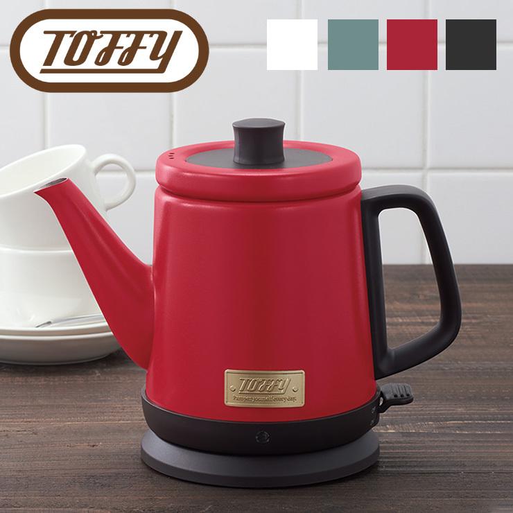 Toffy トフィー ドリップケトル K Kt2 ラドンナ ケトル やかん お湯 沸かし 空焚き防止 コード収納 コーヒー Zr K Kt2 リコメン堂ホームライフ館 通販 Yahoo ショッピング