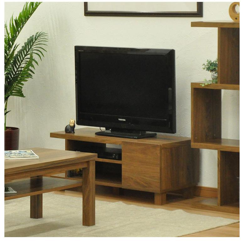 ロスタ テレビボード 幅90 ローボード テレビ台 テレビラック 木目