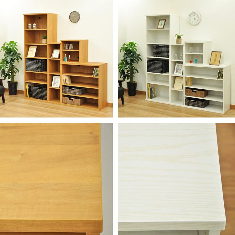 収納棚 セレクトシリーズ 約幅40×奥行き40×高さ82cm コード穴付き 収納