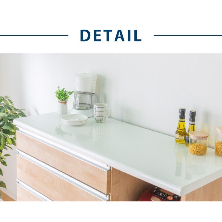 極美品]120キッチンカウンター 食器棚