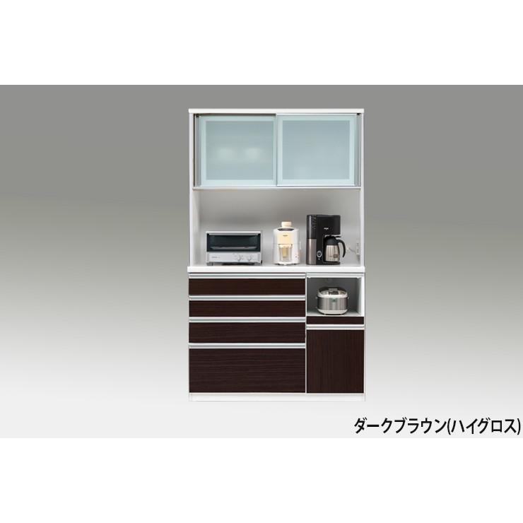 食器棚 幅120cm 奥行48cm 高さ198cm 国産 大川家具 開梱設置無料