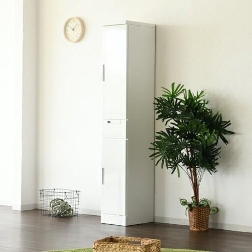 隙間収納 すき間収納 幅30cm 奥行40cm 高さ180cm 国産 完成品 収納 スペースラック キッチン ランドリー 代引不可 | 