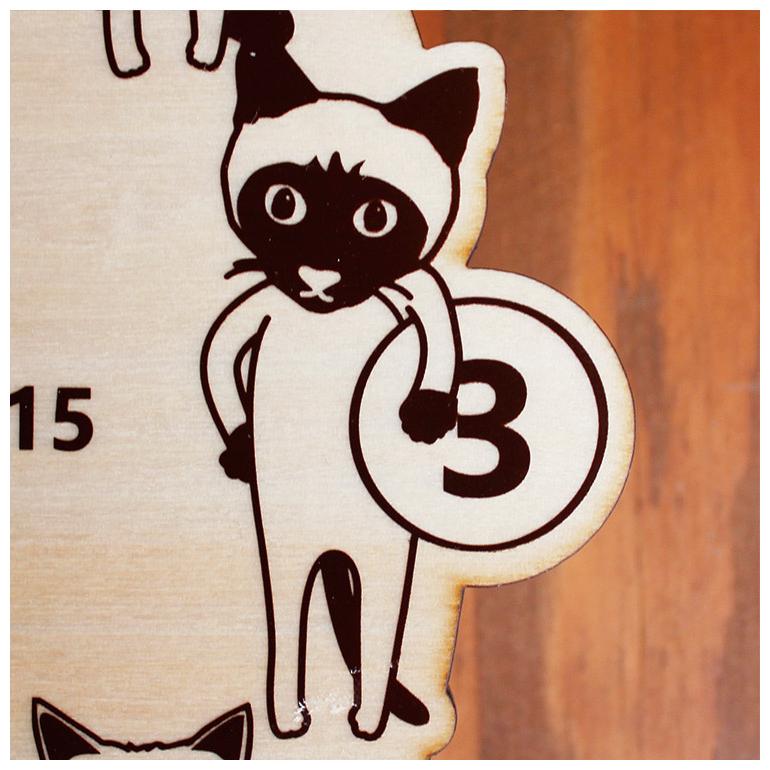 KARLSSON カールソン　猫　ねこ　振り子時計　壁掛け時計 KARLSSON カールソン 猫 ねこ 振り子時計 壁掛け時計 Amazon.co