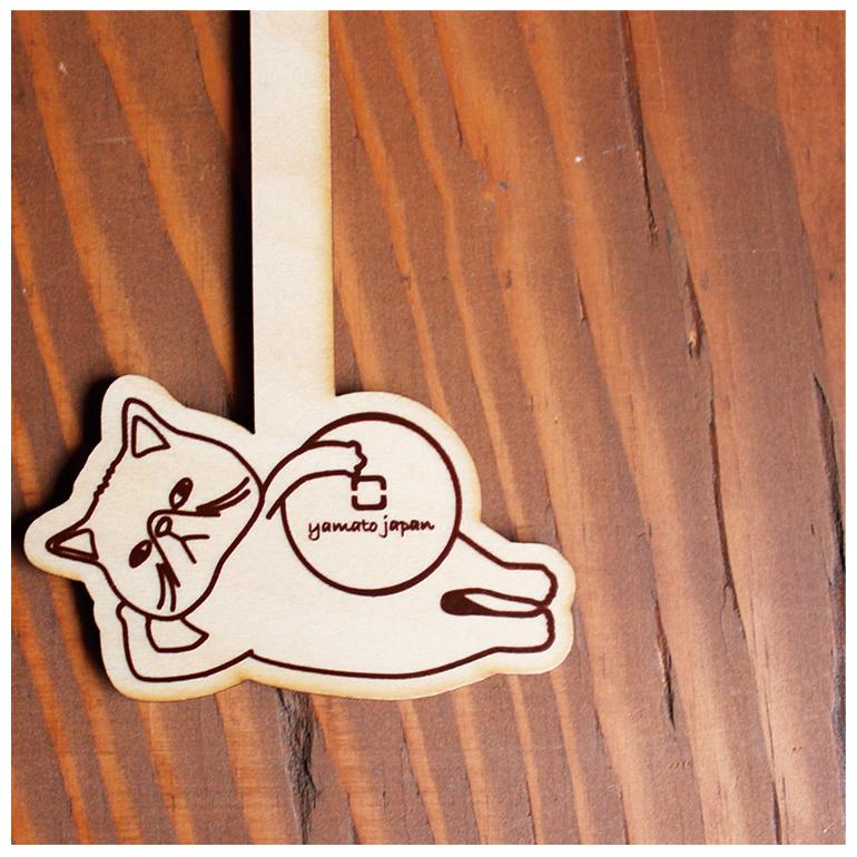 振り子時計 CATS clock 時計 壁時計 壁掛け時計 ねこ 木製 日本