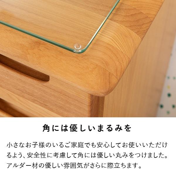 ドレッサー 鏡台 幅70cm 完成品 引き出し 大容量 ガラス天板 机 デスク