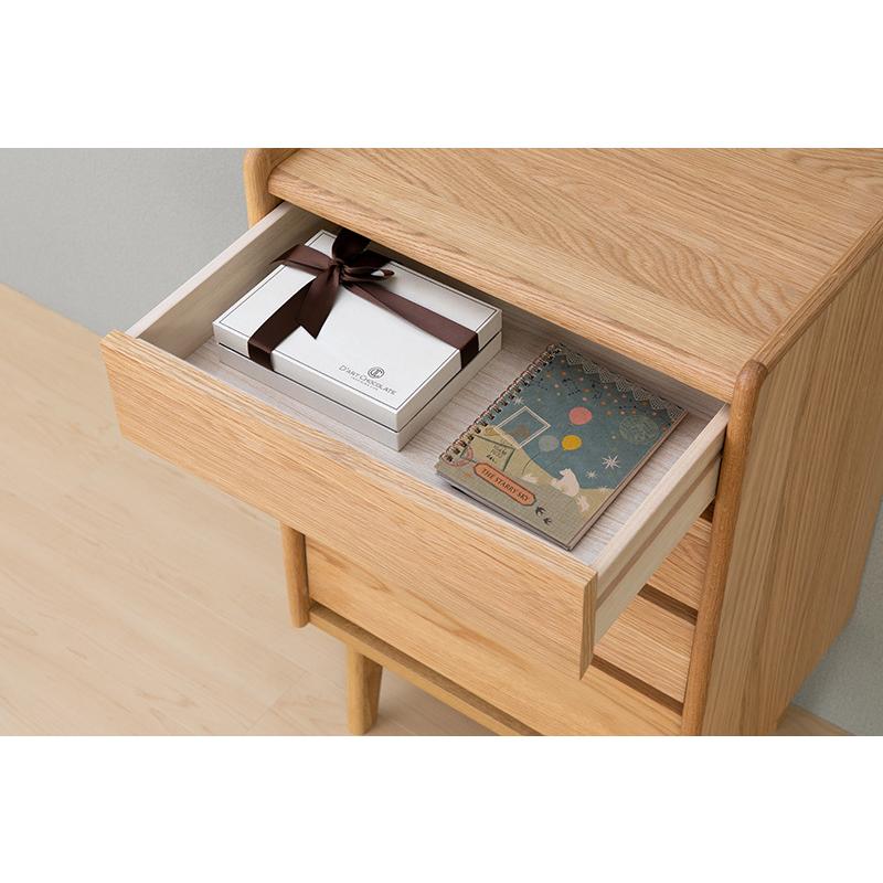 一生紀 チェスト 幅50 完成品 天然木 引き出し 4段 一生紀 チェスト 幅50 完成品 天然木 引き出し 4段