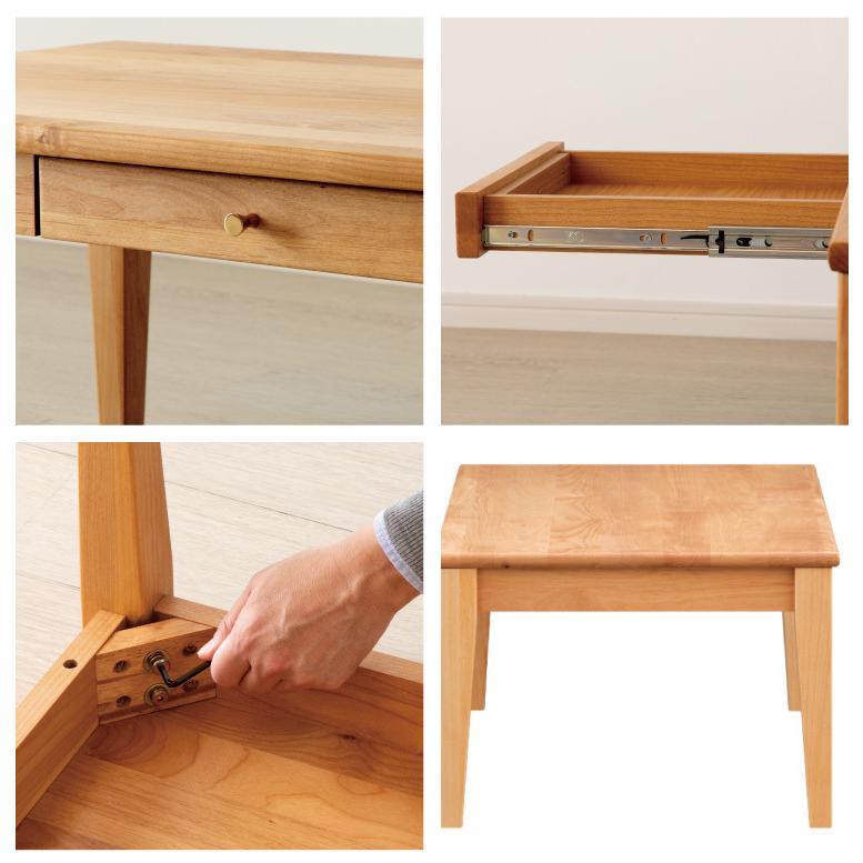 アルダー ソリッド リビングテーブル センターテーブル アルダー