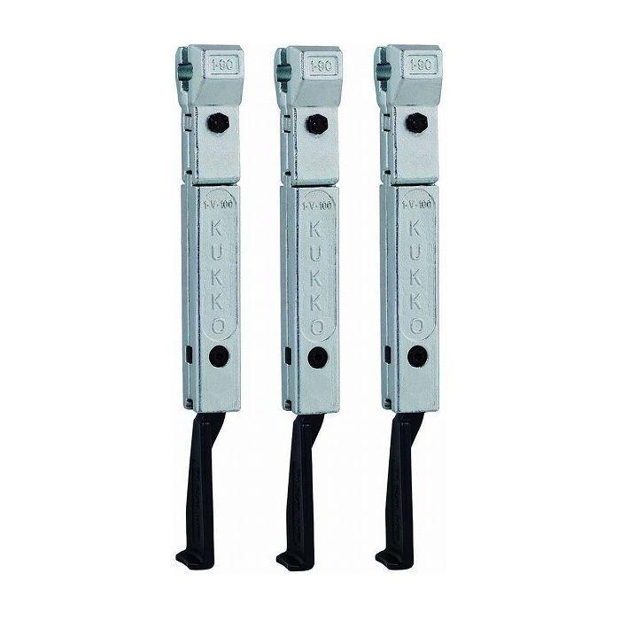 KUKKO クッコ 3本組 30-S-T用超薄爪ロングアーム 200mm 1-194-S 代引不可