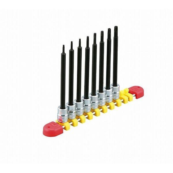 KTC 京都機械工具 TBT2L08TH 6.3SQ ロングいじり止めトルクスビットセット 代引不可