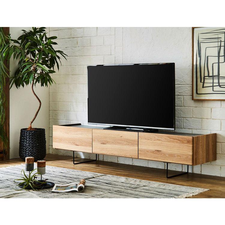 テレビ台 180 脚付き セラミック調天板 木目 完成品 おしゃれ 幅180