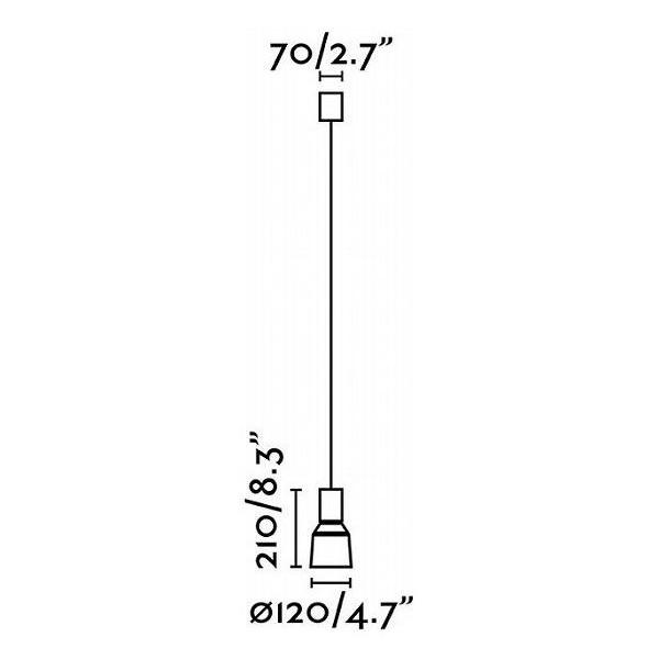 ゴーリキアイランド KOMBO Grey pendant lamp φ120 1L FARO INDOOR ライト FA68591-1L 代引不可_1
