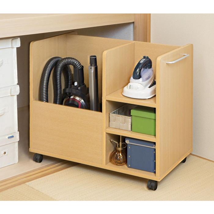 押入れ収納ラック ラック 収納ラック 掃除機 キャスター付き 取っ手付き 移動式 ストッパー付き アイロン台 片付け 押入れ 代引不可 3h Fs 11a リコメン堂インテリア館 通販 Yahoo ショッピング