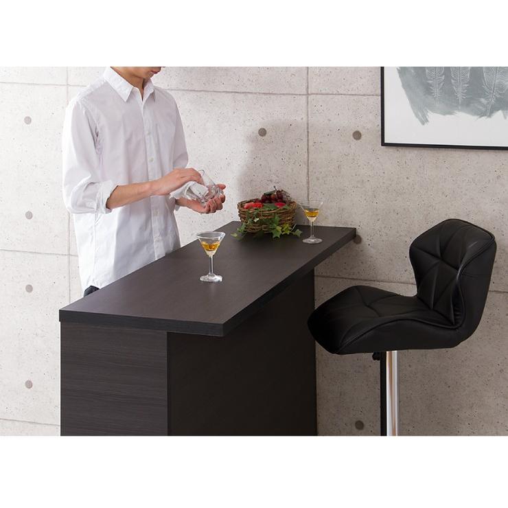 日本製 バーカウンター 幅1cm 完成品 おしゃれ カウンターテーブル キッチンカウンター 収納 代引不可 3k Barwt リコメン堂インテリア館 通販 Yahoo ショッピング