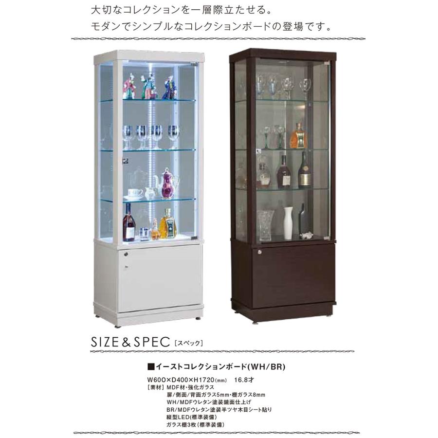 イースト60 コレクションボード 幅60 奥行40 高さ172 完成品 リビング