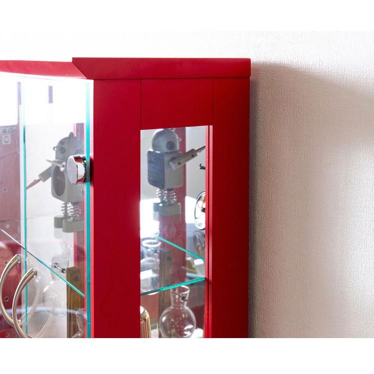 エステ45 コレクションラック 完成品 幅45cm 高さ128cm 奥行25cm 