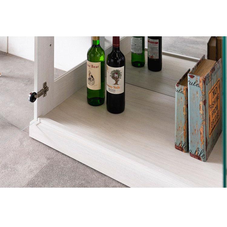 マキシム70ロータイプ コレクションラック 完成品 幅70cm 高さ130cm