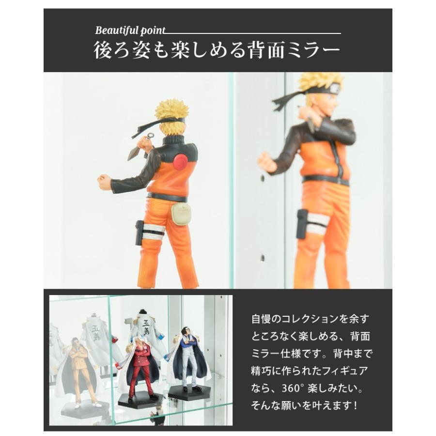 サラ80 ハイタイプ コレクションラック 深型 完成品 奥行45 開梱設置無料 コレクションボード ハイタイプ フィギュア ケース 棚 Led Sara ワイド 3k Sara80 180 リコメン堂インテリア館 通販 Yahoo ショッピング