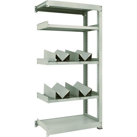 TRUSCO トラスコ M3型中量棚 900XD471XH1800 缶受X4付 連結 M36355KU4B 組立品 組立設置不可 代引不可