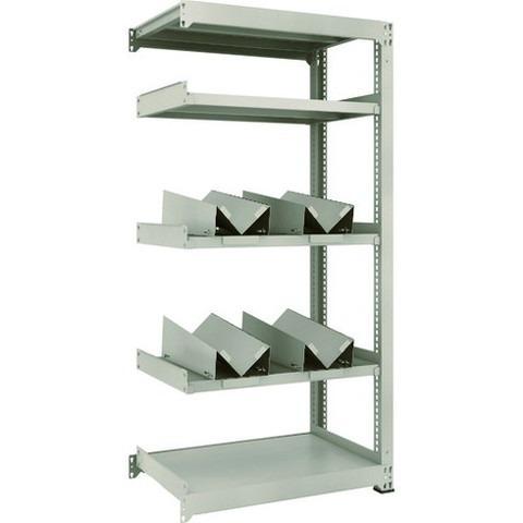 TRUSCO トラスコ M3型中量棚 900XD571XH1800 缶受X4付 連結 M36365KU4B 組立品 組立設置不可 代引不可