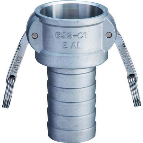 トヨックス 633-CT 633-CT カムロック カプラー ホースシャンク 3インチ AL 633CT3AL 代引不可