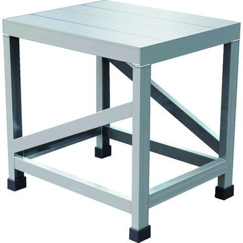 TRUSCO トラスコ アルミ製溶接一体構造型作業台 一段 完成品 W500×D400×H500 WTDB5450 代引不可