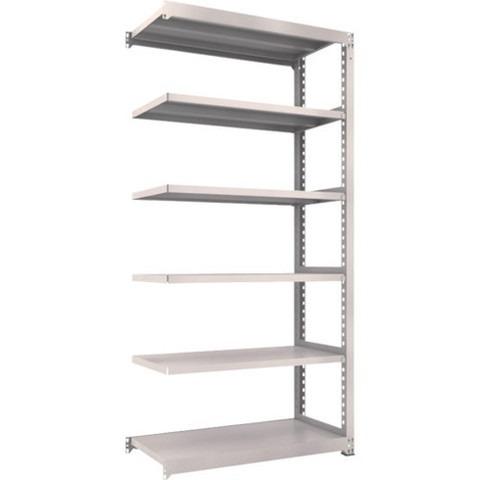TRUSCO トラスコ M3型中量棚 1200X571XH2400 6段 連結 ネオグレー M38466B 組立品 組立設置不可 代引不可