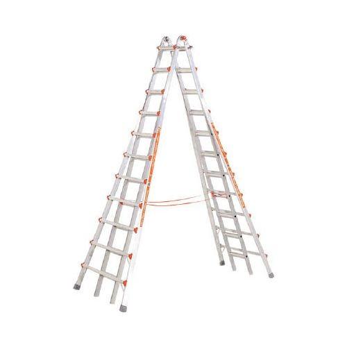 ハセガワ アルミ合金製伸縮式長尺専用脚立 LG10109 代引き不可