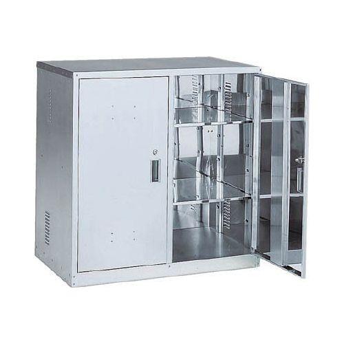TRUSCO 耐震薬品庫 両開型 900X500XH900 TK1HN 代引き不可