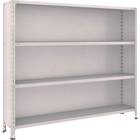 TRUSCO トラスコ 軽量棚背板・側板付 W1800XD300X1500 4段 ネオグレー 56V24 組立品 組立設置不可 代引不可