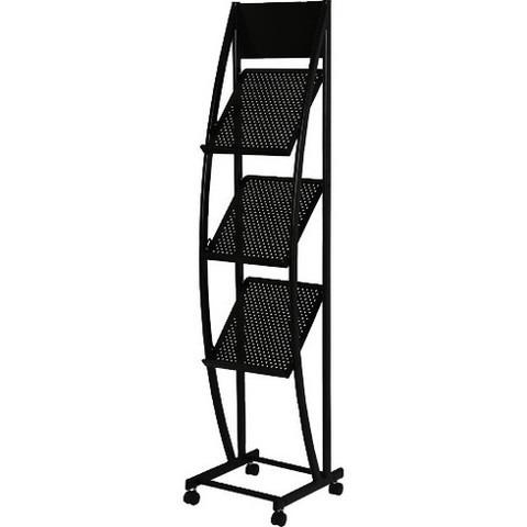 WRITEBEST パンフレットスタンド 310×330×1350 MR1518 組立品 組立設置不可 代引不可