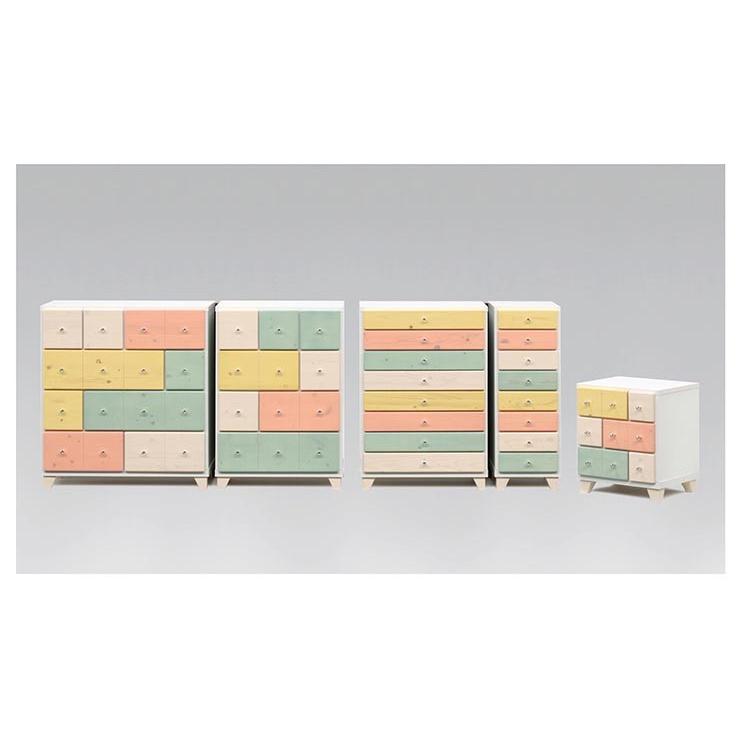 国産 大川家具 完成品 チェスト 幅42cm 高さ49cm 無垢材 収納 タンス