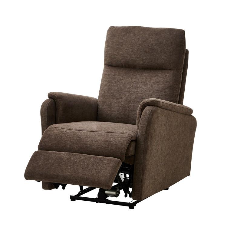 リクライニングソファ 1P 電動リクライニング ファブリック 電動ソファ