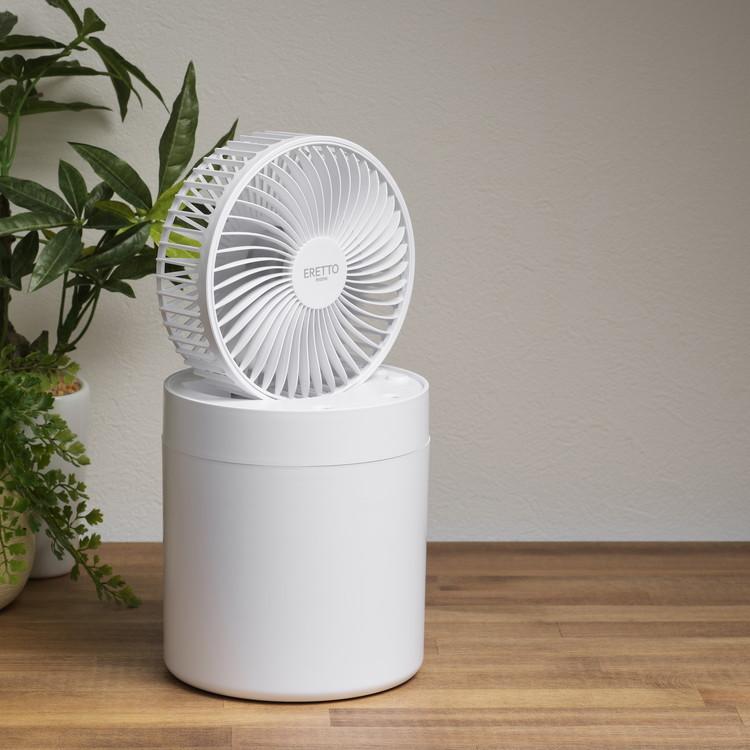 ERETTO mono 卓上ブロー加湿器 卓上加湿器 約150×150×300mm 容量約