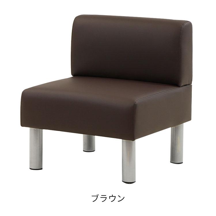 ロビーチェア 背付き 1人掛け 幅600mm 長椅子 ロビーベンチ ロビーソファ ベンチソファ ベンチ オフィス おしゃれ ロビー 合皮 LBSK-60 待合 椅子 代引不可_11