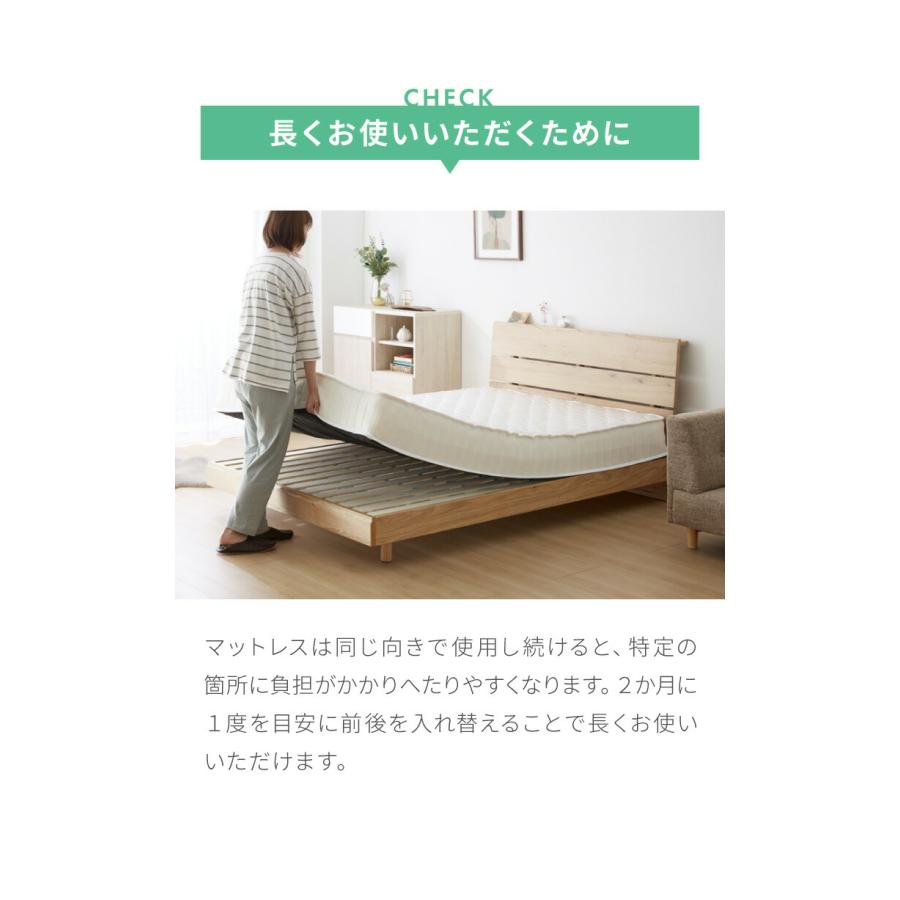 ポケットコイル マットレス ダブル 厚さ20cm 体圧分散 通気性 ベッド