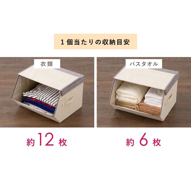 スタッキングボックス 収納 幅38cm マグネット付き フタ付き ファブリック 積み重ね コンパクト 前開き 扉 蓋 すき間 おしゃれ 北欧 リビング 9t A6 St38 リコメン堂インテリア館 通販 Yahoo ショッピング