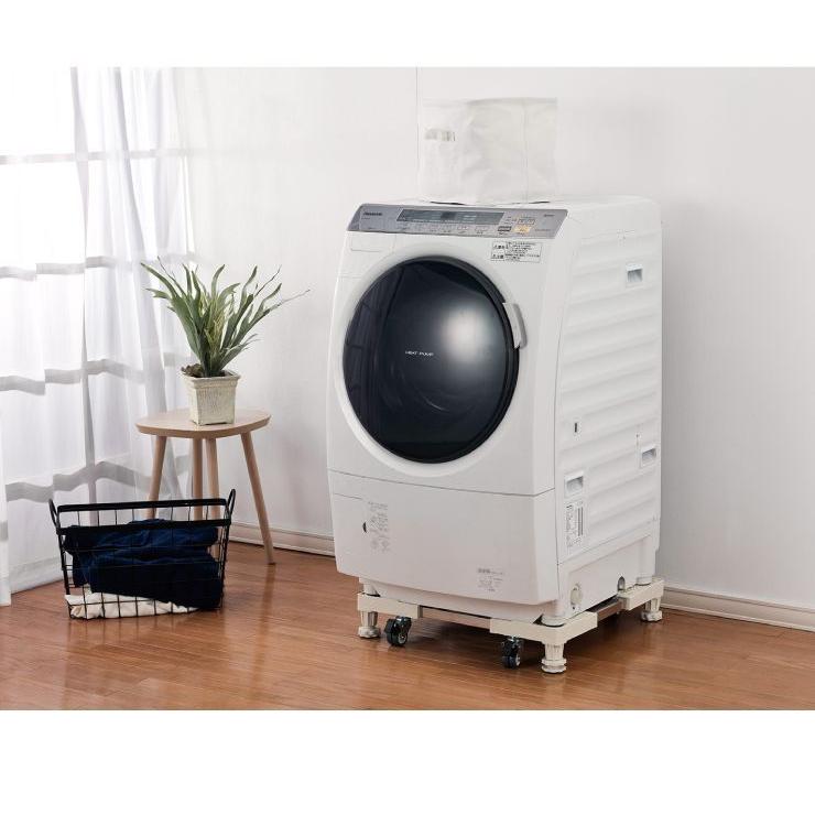 洗濯機スライド台 キャスター付き 38 66cm 150kg対応 ランドリー 可動 伸縮式 無段階調整 ストッパー付き 1人暮らし 新生活 洗濯機 掃除 9t Hb Prsw 44g リコメン堂インテリア館 通販 Yahoo ショッピング