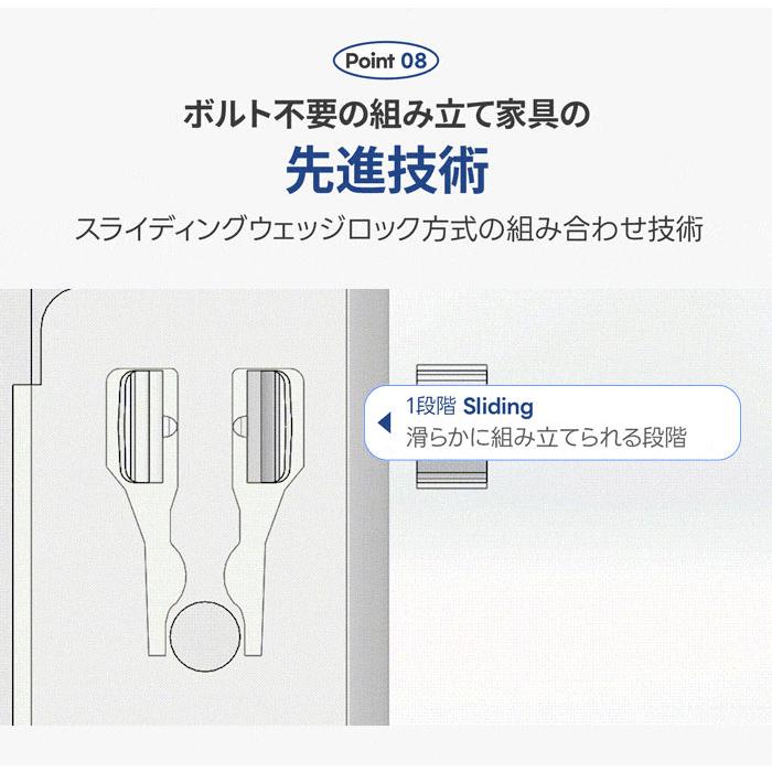 耐荷重1250kg ネジなし 落下防止付き 頑丈 スチールラック キャスター付き ラック 棚 5段 幅120 奥行40 高さ180cm 耐荷重120kg 工具付き_10