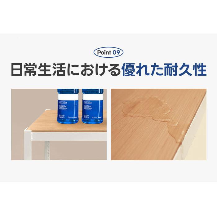 耐荷重1250kg ネジなし 落下防止付き 頑丈 スチールラック キャスター付き ラック 棚 5段 幅120 奥行40 高さ180cm 耐荷重120kg 工具付き_11