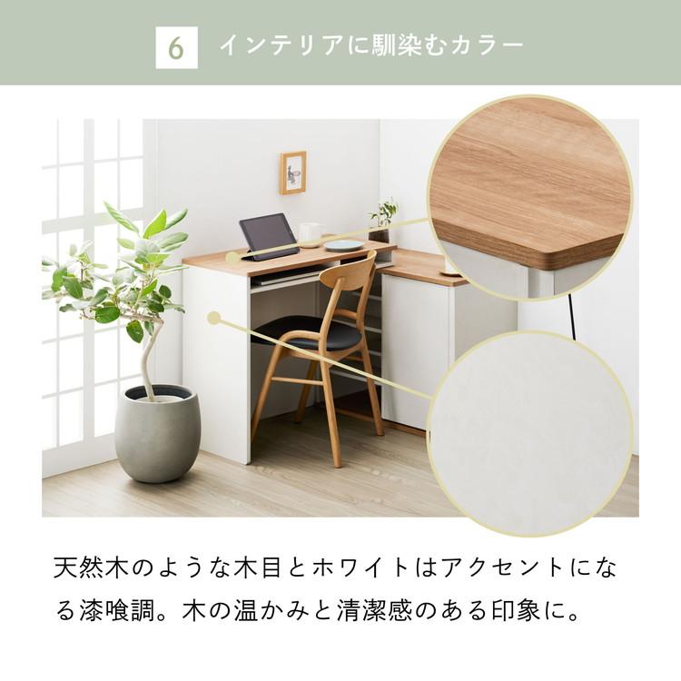 スライドデスク 伸長式デスク 省スペースデスク コンパクトデスク 在宅