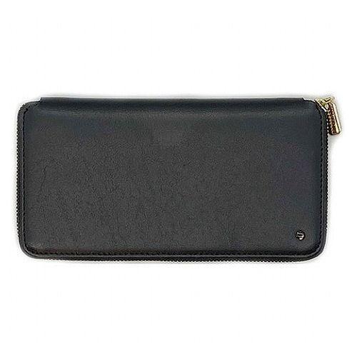 リサイド RIE SIDE スリムラウンドウォレット SLIM ブラック SLIM-BK 代引不可