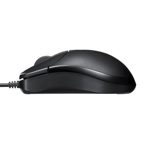 5個セット サンワサプライ 静音有線ブルーLEDマウス "イオプラス" MA-IPYBS301BKX5 代引不可_5